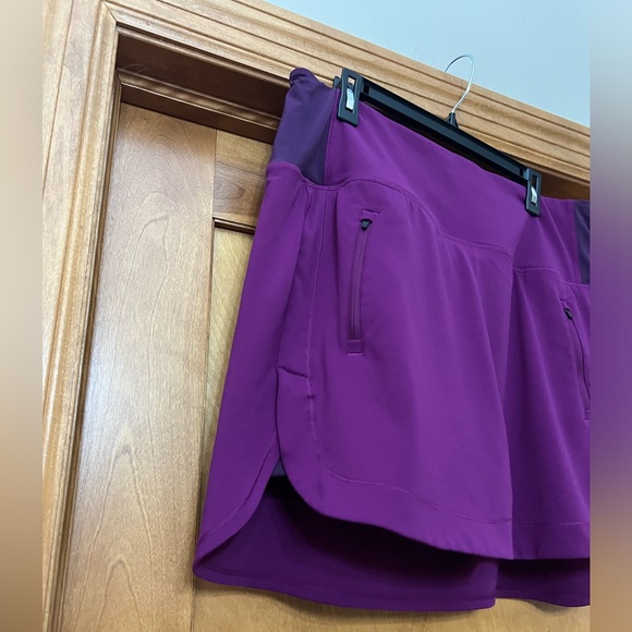 Athleta Purple Fairway High Rise Golf Skort 16” Size 1X - Picture 5 of 13